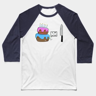 Cake Piece Baseball T-Shirt